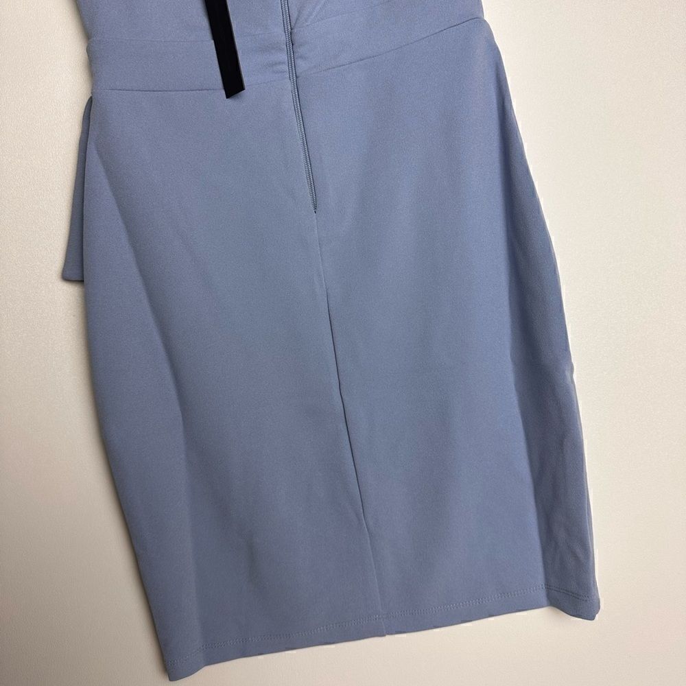 Sky blue tube top mini dress - Picture 7 of 8